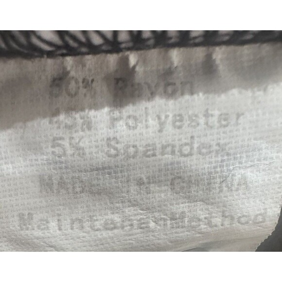 Half Zip Cropped Sweatshirt Womens Medium Black Pullover Lounge Stretch Soft - Picture 6 of 6